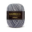 Hilo Círculo Barroco Multicolor Premium 4/6, 100 % algodón para crochet y punto, 226 m/200 g