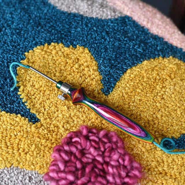 KnitPro Punch-Needle-Art | The Vibrant Punch Needle Set (21001)