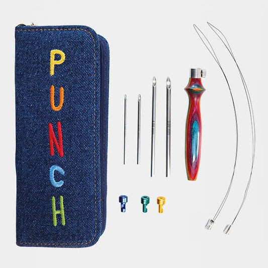 KnitPro Punch-Needle-Art | The Vibrant Punch Needle Set (21001) - Leo Hobby