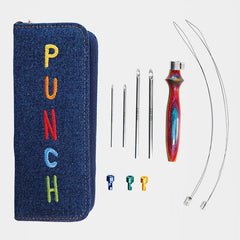 KnitPro Punch-Needle-Art | The Vibrant Punch Needle Set (21001)