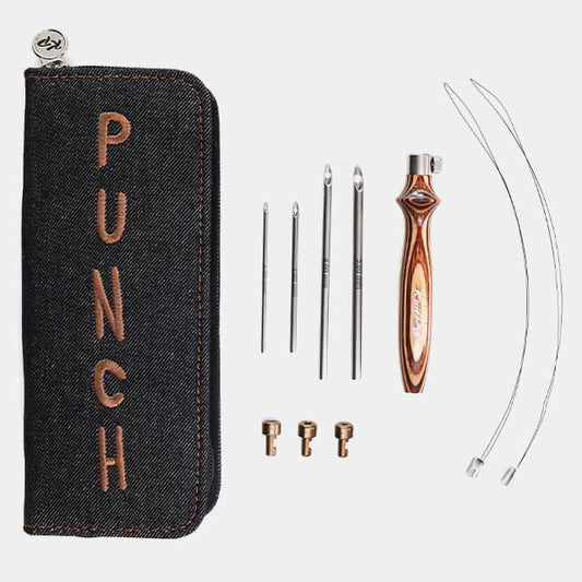 KnitPro Punch-Needle-Art | The Earthy Kit Punch Needle Set (21002) - Leo Hobby