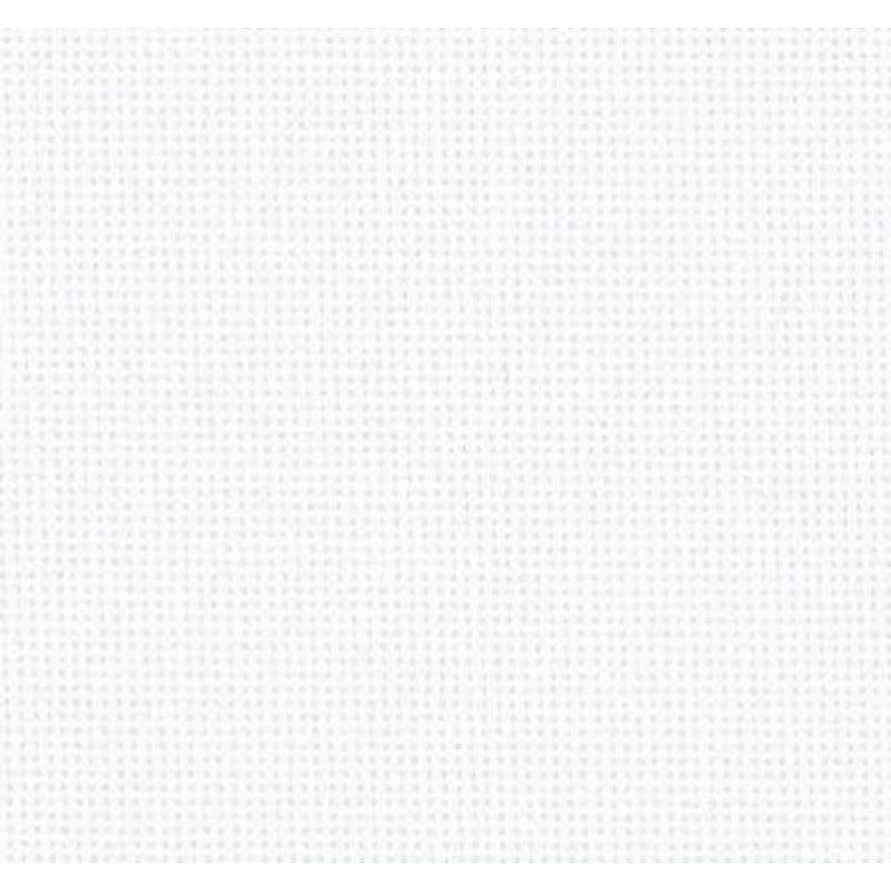 Zweigart Precut Fein-Aida color 100 White, Fabric Cut 48 x 53 cm (19" x 21") 100% Cotton, 18 ct. (3793/100)