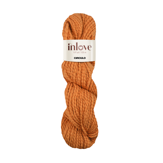 Circulo INLOVE 100% Cotton fiber 125m - 100g, Color Ginger (430927-4159)
