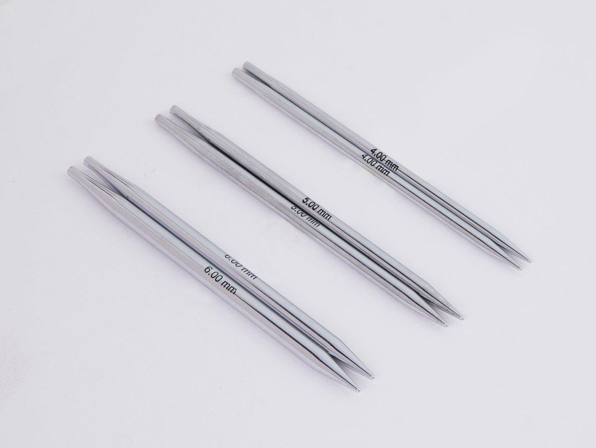 KnitPro Nova Metal Starter Interchangeable Circular Needles Set (10604) - Leo Hobby