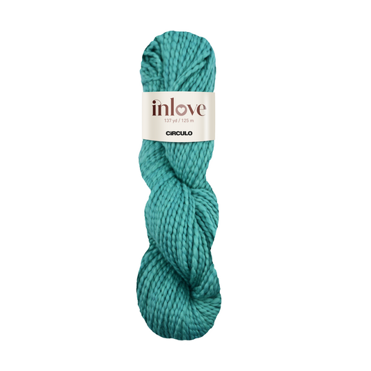 Circulo INLOVE 100% Cotton fiber 125m - 100g, Color Tiffany (430927-5556)