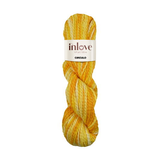 Circulo INLOVE 100% Cotton fiber 125m - 100g, Color Sunshine (430927-9368)
