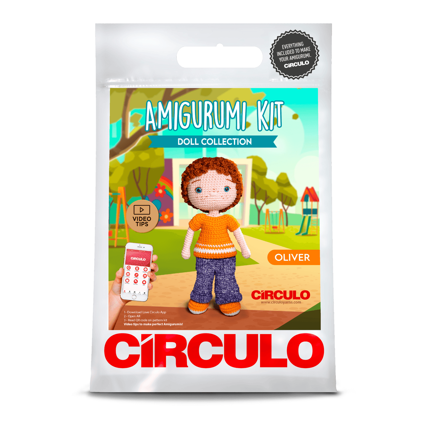 Circulo Amigurumi Doll Kits 04 Oliver - Leo Hobby