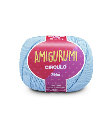 Circulo AMIGURUMI (EXP) Fil 100% coton couleur blanc (363162-8001)