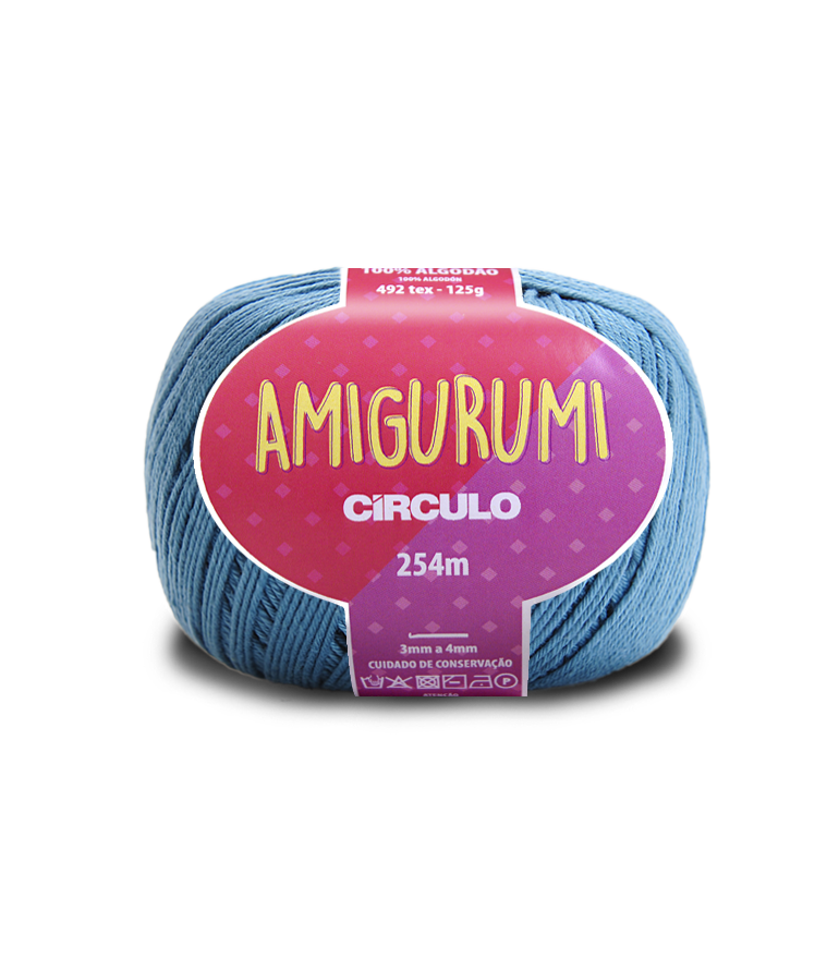 Circulo AMIGURUMI (EXP) 100% Cotton Yarn Neptune Color (363162-2930)