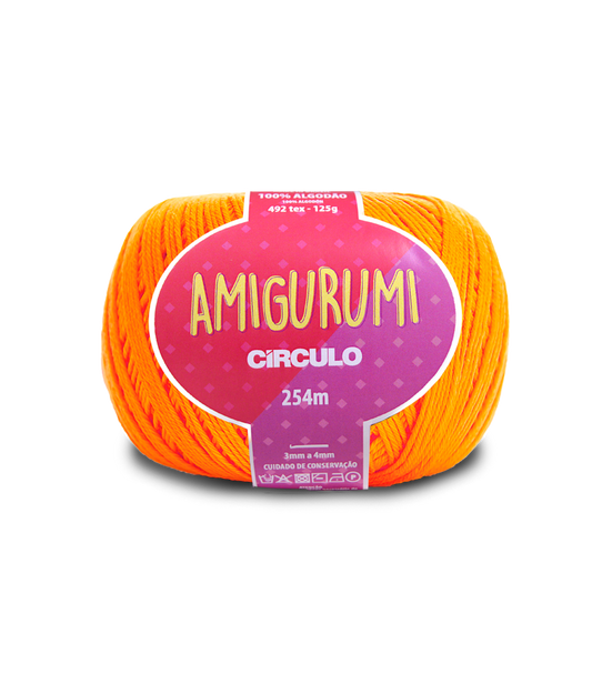Circulo AMIGURUMI (EXP) 100% Cotton Yarn Orange Color (363162-4456)