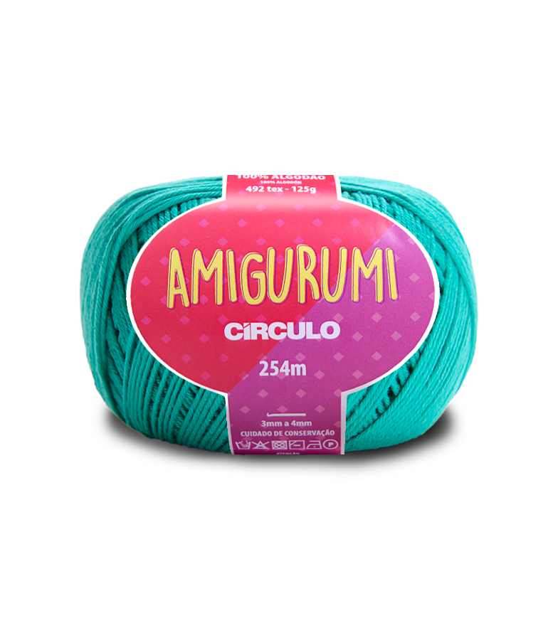 Circulo AMIGURUMI (EXP) 100% Cotton Yarn Tiffany Color (363162-5669)