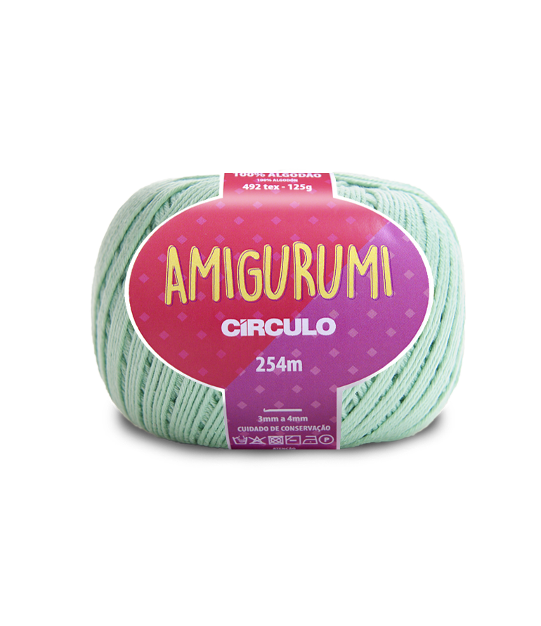 Circulo AMIGURUMI (EXP) 100% Cotton Yarn Neo Mint Color (363162-5743)