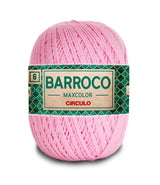 Circulo Barroco Maxcolor 4/6 100% Cotton Yarn for Crochet and Knitting, 226m/200g
