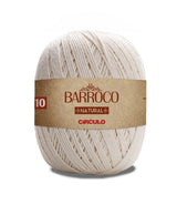 Circulo BARROCO NATURAL N.10 400 g, fil 100% coton (424900-20)