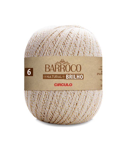 Circulo BARROCO NATURAL N.6 GOLD 452 m - 400 g (424927-20)