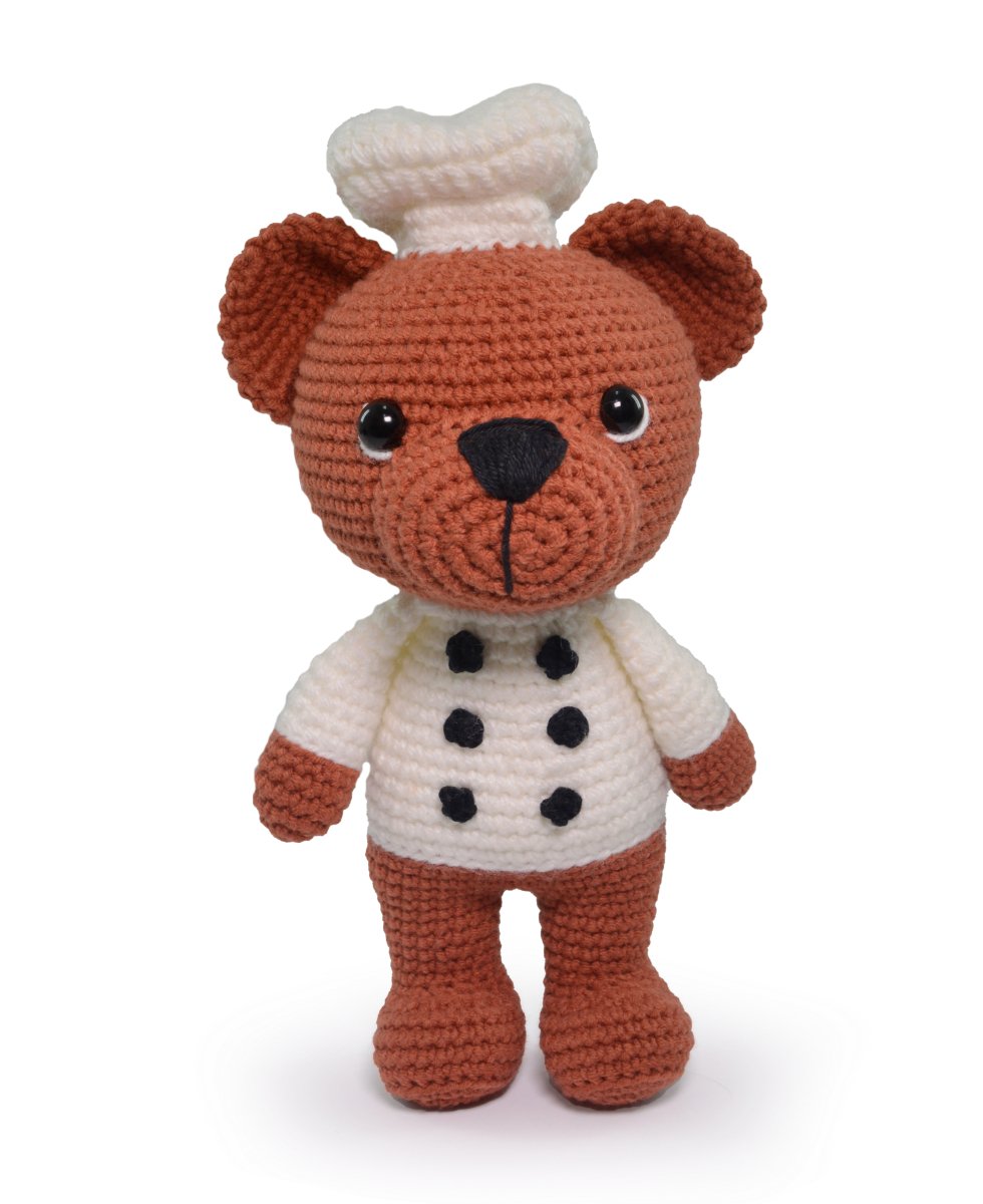 Amigurumi Set Cuddly Teddy Collection, Chefkoch Tobi 02 432890-02 