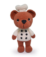 Circulo Amigurumi Kit Cuddly Teddy Collection, Chef Tobi 02 432890-02