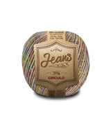 Circulo JEANS 100% Cotton yarn 132m - 100g, Color Spring (387851-8297)