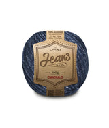 Circulo JEANS 100% Cotton yarn 132m - 100g, Color Indigo (387851-8736)