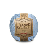 Circulo JEANS 100% Cotton yarn 132m - 100g, Color Light Blue (387851-8740)