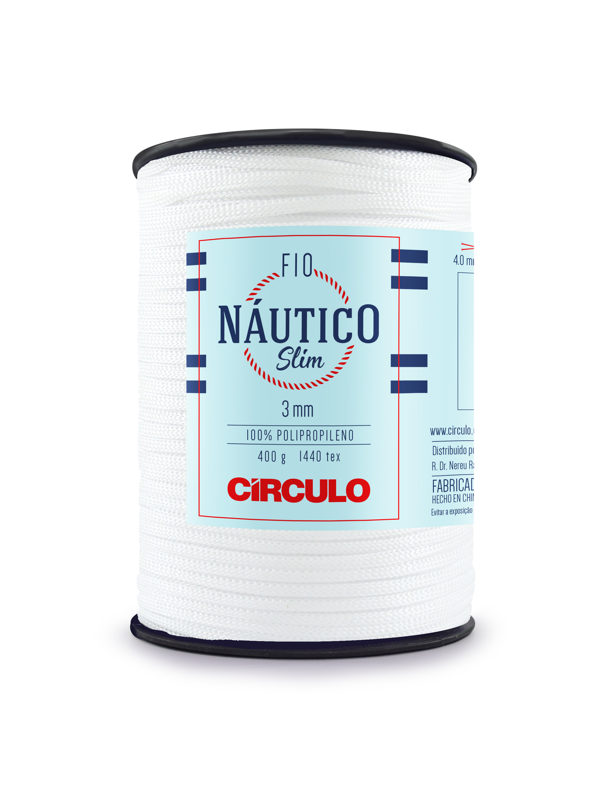 Circulo Fio Nautico Slim 3 mm color 8001