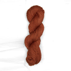 Flora Symfonie Yarns KnitPro - Pack de 5 fios (5 x 100g) - OR1001 Deep Madder Semisolid Color - 100% Merino tingido naturalmente DK