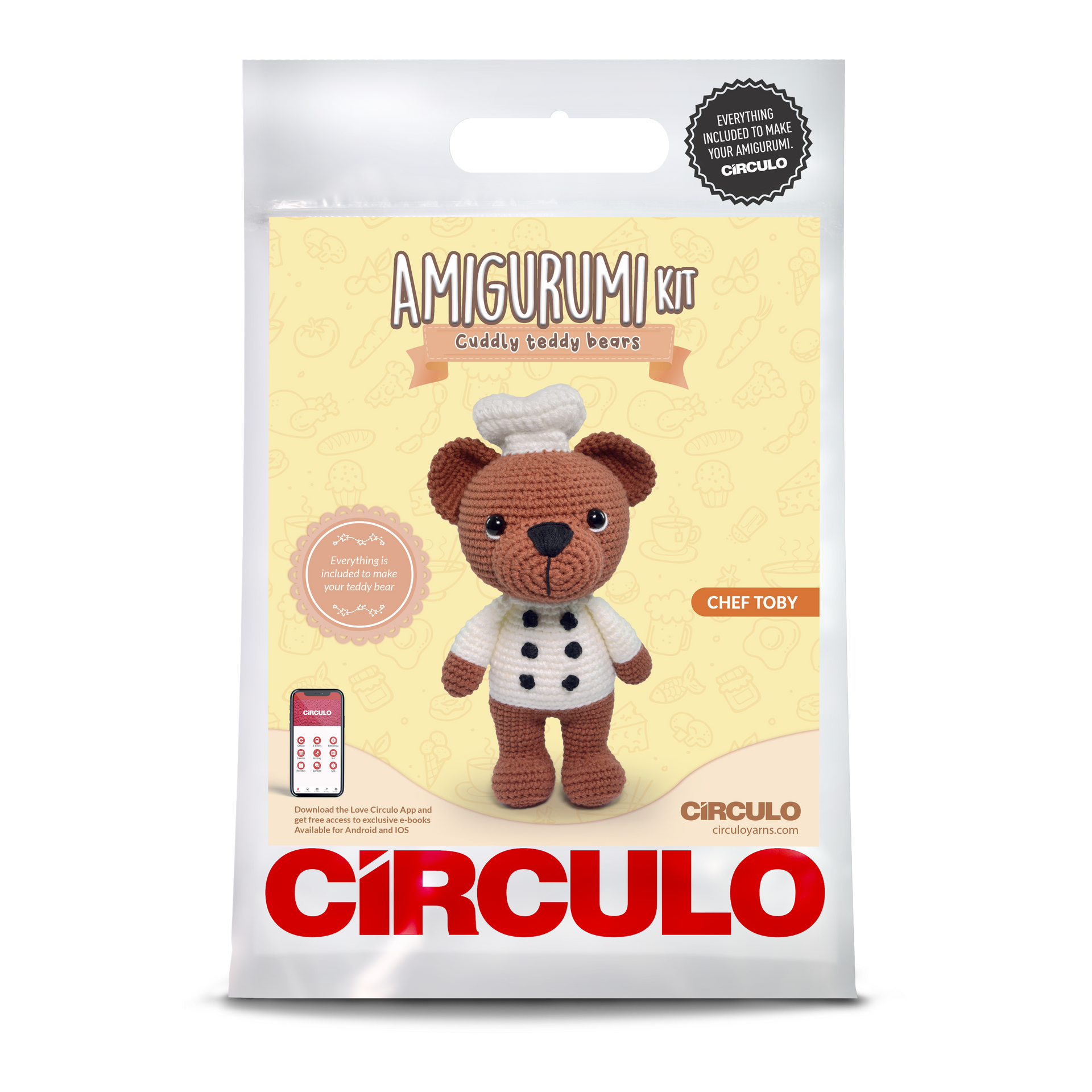 Circulo Amigurumi Safari Baby Kits 01 Little Bear – Leo Hobby