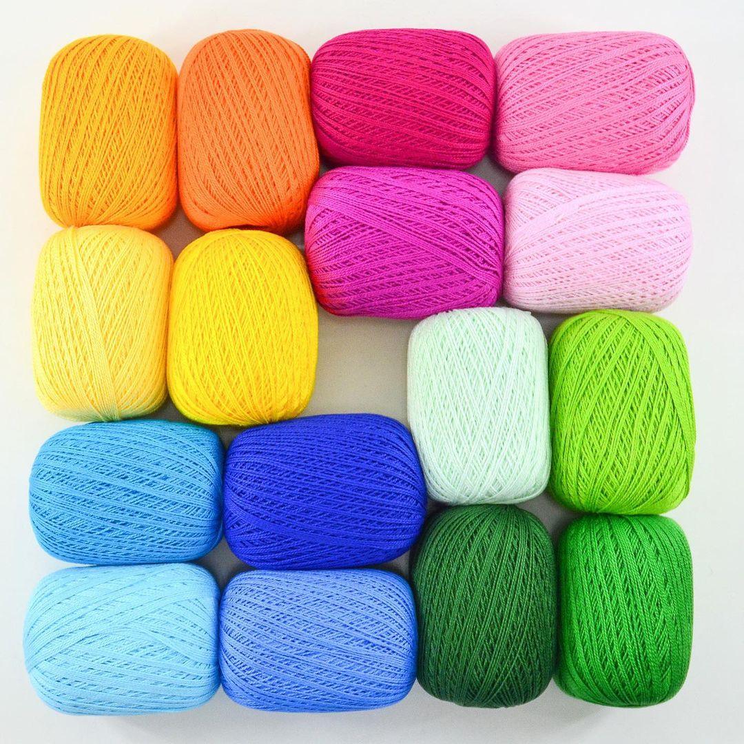 Circulo Clea 500 m 75 gr, 100% Mercerized Cotton Yarn (246042) - Leo Hobby