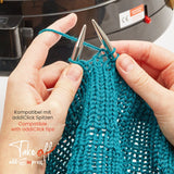 addiExpress TakeOff Needle Set - Effortlessly Lift and Continue Knitting Stitches - Leo Hobby Marketplace