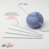 addiSock Needle Set - Lightweight Double - Pointed Needles for Smooth Knitting - Leo Hobby Marketplace