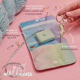 addiUnicase Accessory Case - Unicorn - Themed Knitting & Crochet Kit - Leo Hobby Marketplace