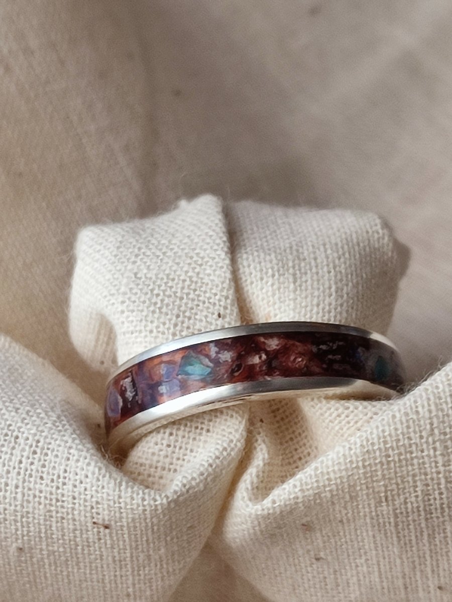 Bespoke memorial Rings - with Inlays - Leo Hobby Marketplace