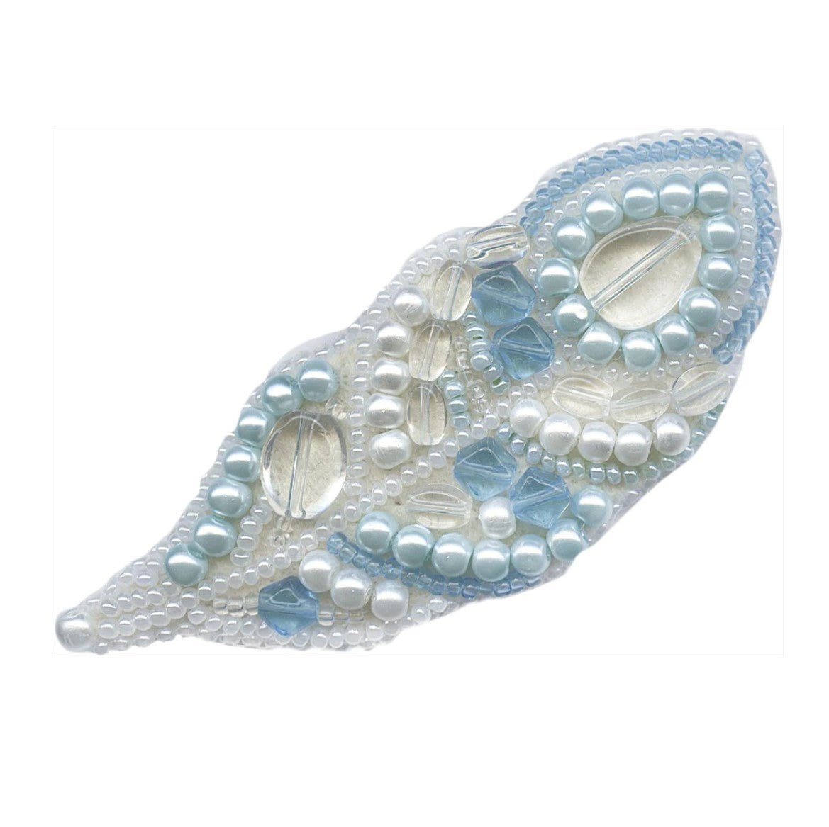 BP-176 Perlen-Set zur Herstellung der Brosche Crystal Art „Tenderness“