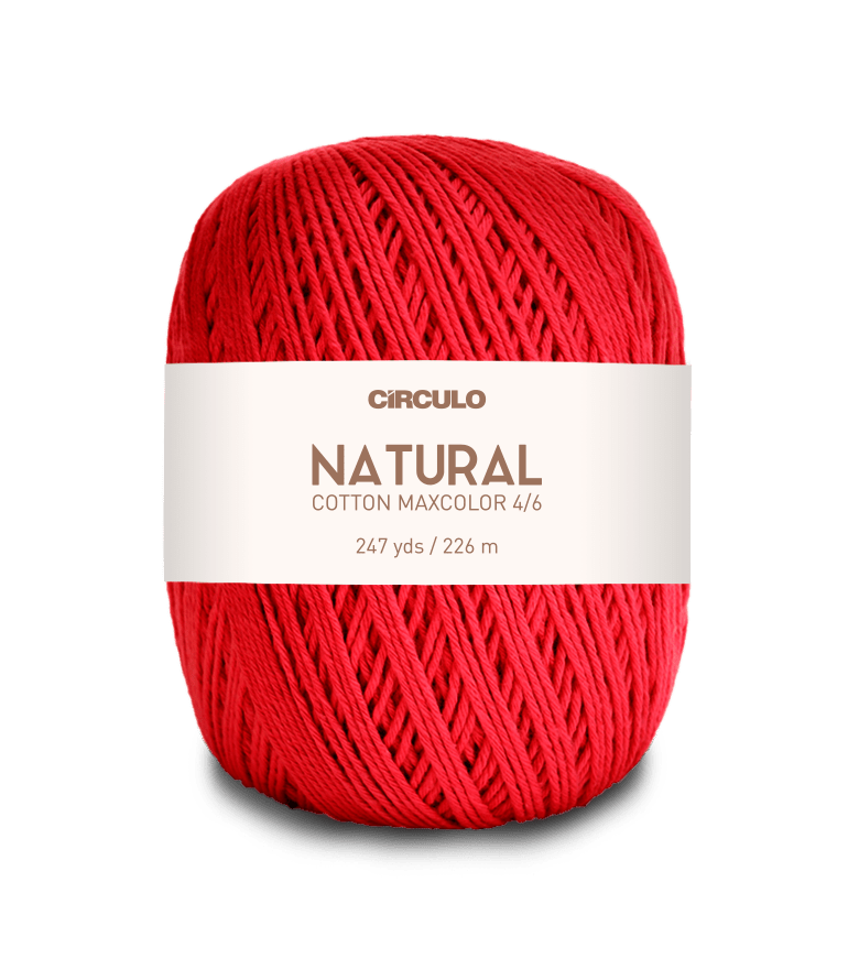 Hilo Circulo Barroco Maxcolor 100% Algodón para Crochet y Tejido,