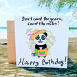 Don’t Count the Years, Count the Miles – Panda Travel Birthday Card | Cute Illustrated Greeting for Adventure Lovers - Leo Hobby Marketplace