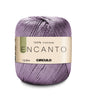 Circulo Encanto Viscose Yarn creating a smooth texture.