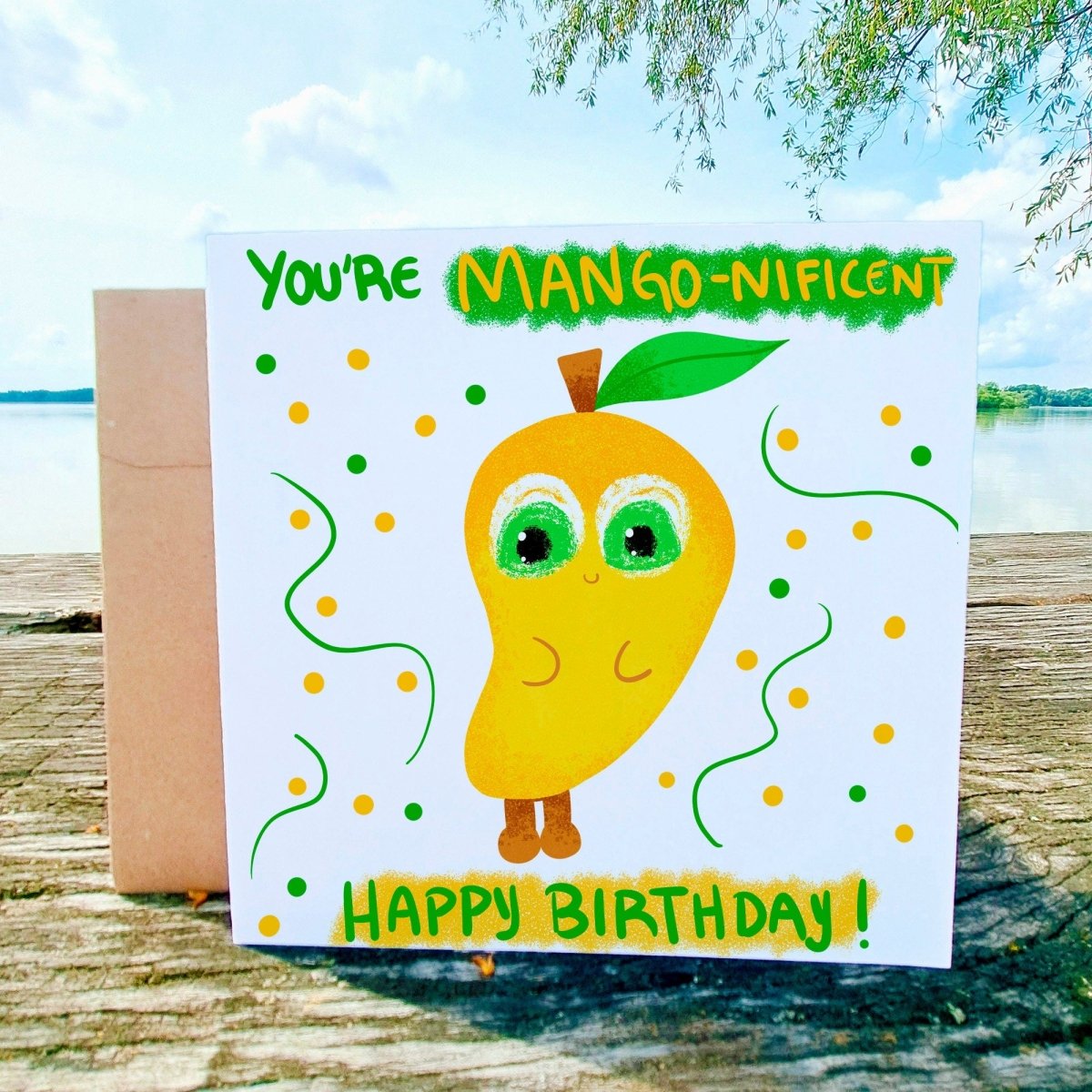 Greeting Card You are Mango, Happy Birthday Cards for Girlfriend Wife Husband Boyfriend Best Friend, Postcard Gift for Kids - Leo Hobby Marketplace