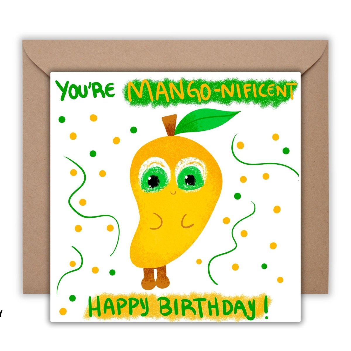 Greeting Card You are Mango, Happy Birthday Cards for Girlfriend Wife Husband Boyfriend Best Friend, Postcard Gift for Kids - Leo Hobby Marketplace