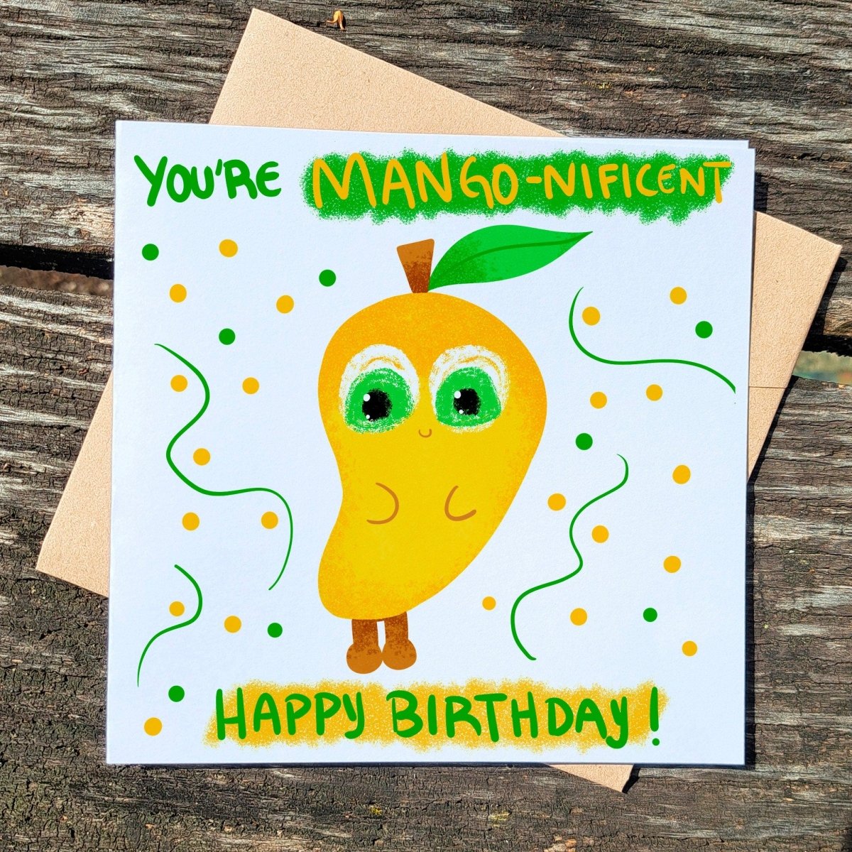 Greeting Card You are Mango, Happy Birthday Cards for Girlfriend Wife Husband Boyfriend Best Friend, Postcard Gift for Kids - Leo Hobby Marketplace