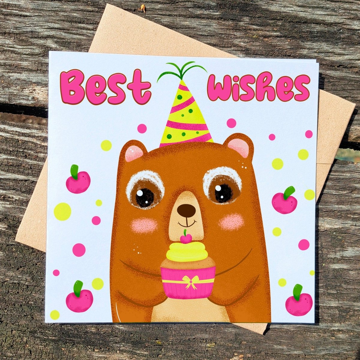 Greeting Cards Best Wishes, Printed Going Away Card for Coworker Boss, Funny Farewell Gift, Square Postcards with Envelope Custom Message - Leo Hobby Marketplace