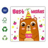 Greeting Cards Best Wishes, Printed Going Away Card for Coworker Boss, Funny Farewell Gift, Square Postcards with Envelope Custom Message - Leo Hobby Marketplace