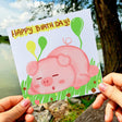 Happy Birthday Little Pig Card, Cute Kids Greeting, Adorable Animal Birthday Wishes, Boy&#39;s Celebration Card, Illustrated Postcards Gift Idea - Leo Hobby Marketplace