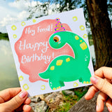 Happy Birthday You Old Fossil, Greeting Card - Leo Hobby Marketplace