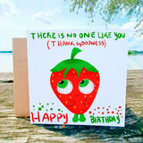 No one else like you Bday, You&#39;re amazing card, You&#39;re special one of a kind, Cards for boyfriend husband wife or girlfriend, Funny Postcard - Leo Hobby Marketplace