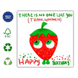 No one else like you Bday, You&#39;re amazing card, You&#39;re special one of a kind, Cards for boyfriend husband wife or girlfriend, Funny Postcard - Leo Hobby Marketplace