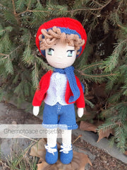 Oliver Crocheted Doll | Adorable Handmade Soft Toy for Kids