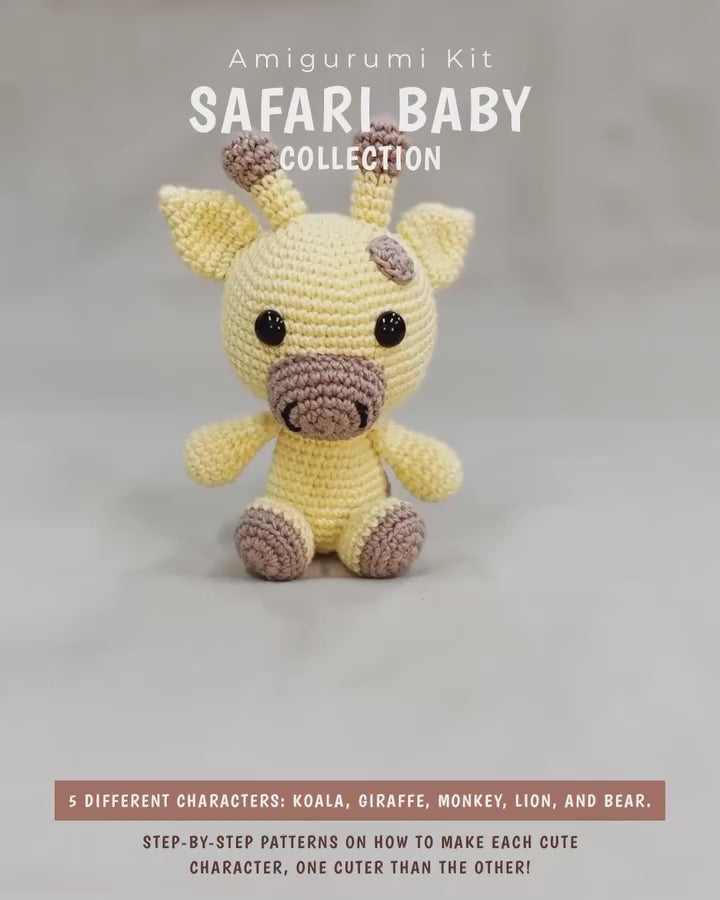 Circulo Amigurumi Safari Baby Kits 02 Monito – Leo Hobby