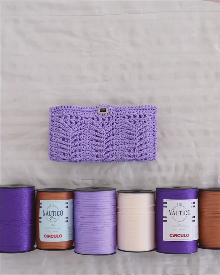 Circulo Fio Nautico Slim 3mm Yarn for Crocheting, 278m/400g