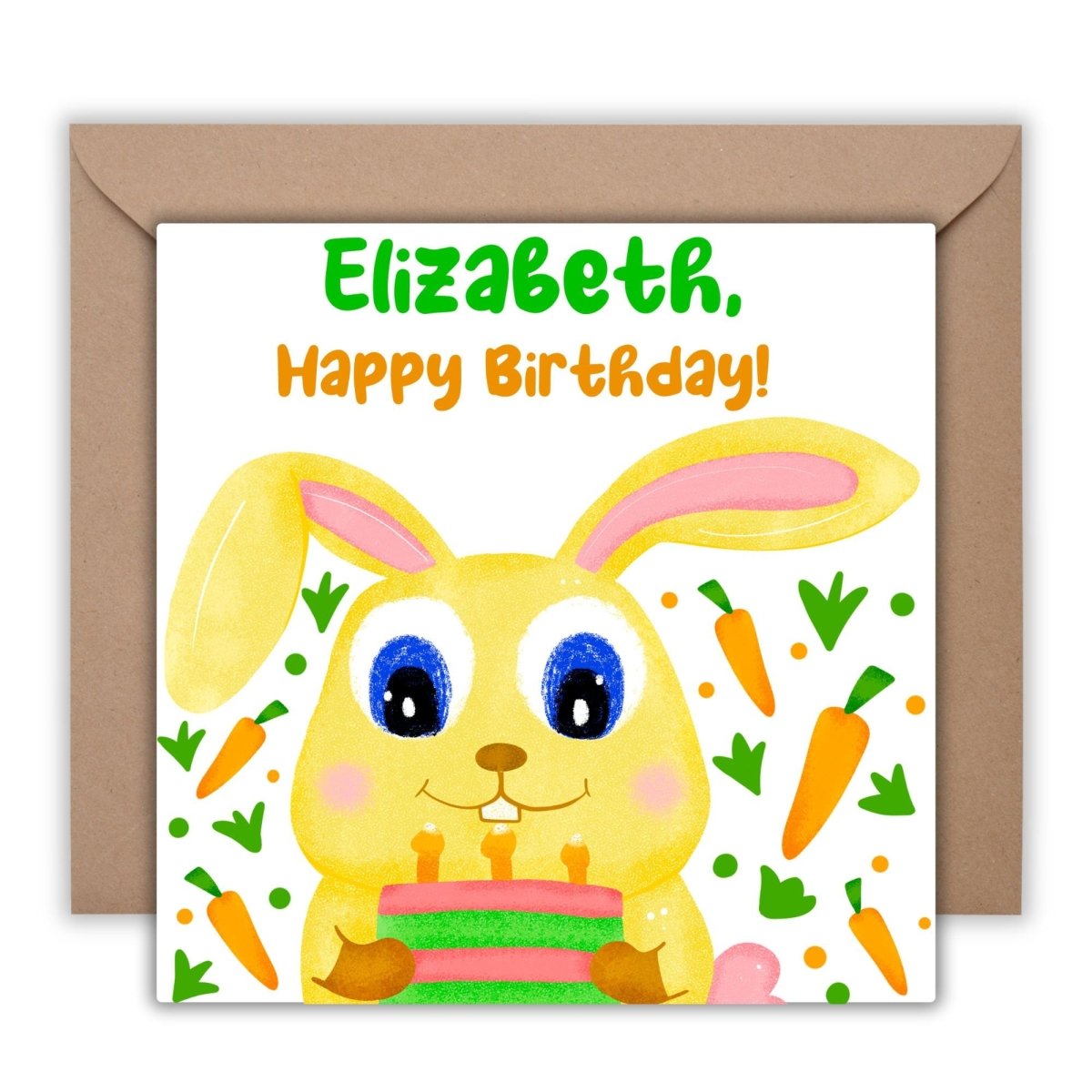 Rabbit birthday Card, Birthday Cards, Happy Bday Card, Bunny Birthday Card, Funny Cards, Cute Rabbit Card, Holland Lop Card, Cute cards - Leo Hobby Marketplace