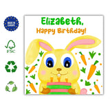 Rabbit birthday Card, Birthday Cards, Happy Bday Card, Bunny Birthday Card, Funny Cards, Cute Rabbit Card, Holland Lop Card, Cute cards - Leo Hobby Marketplace